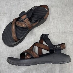 Chaco Z1 Adjustable Strap Classic Sandals Brown Polyester Gorpcore Men's Size 9